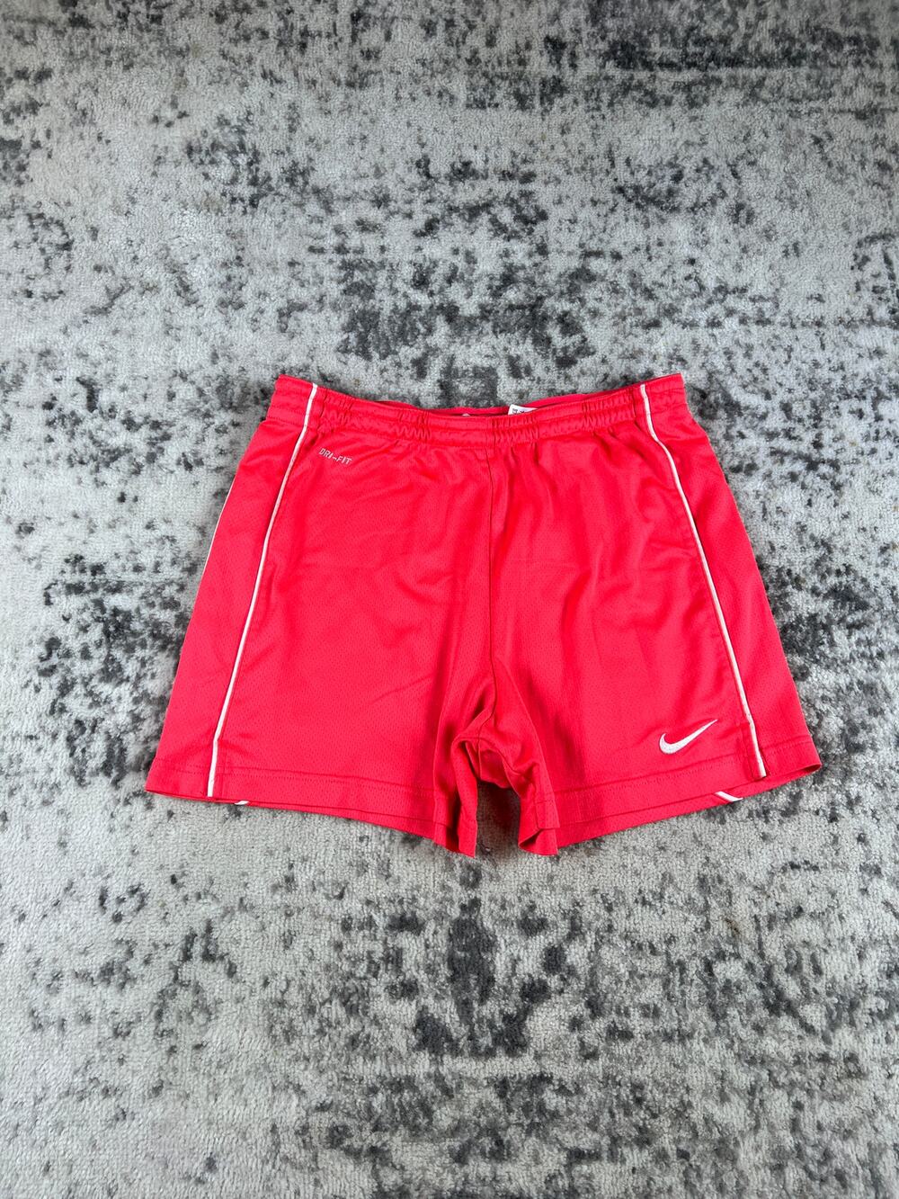 Pink Nike Swoosh Mesh Shorts Womans Small Athletic Sporswear Summer Y2k